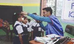 KMC teams up with volunteers for student eye health