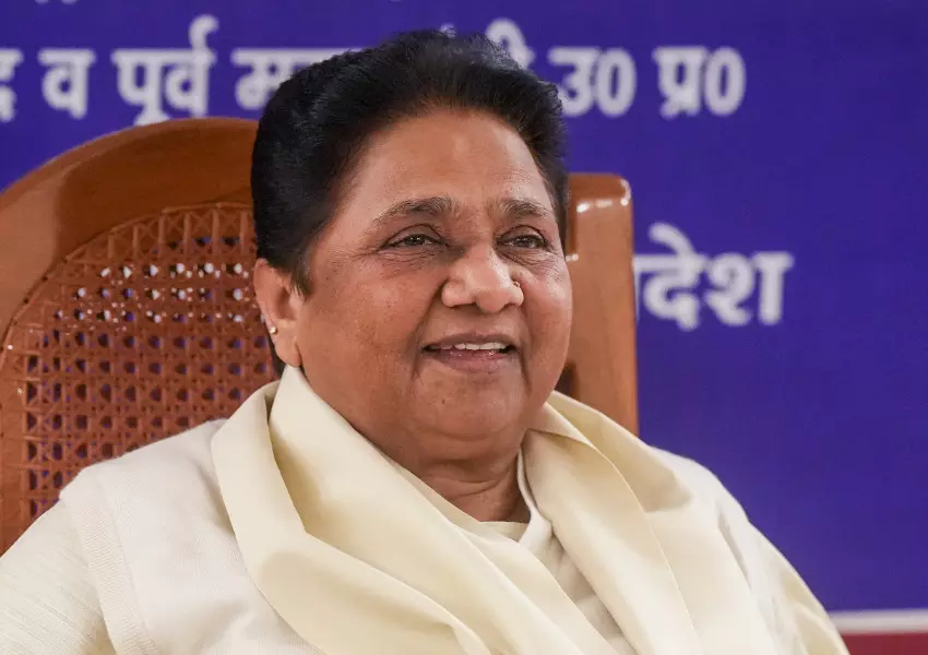 Mayawati warns against political conspiracy to disrupt social harmony Mayawati warns against political conspiracy to disrupt social harmony