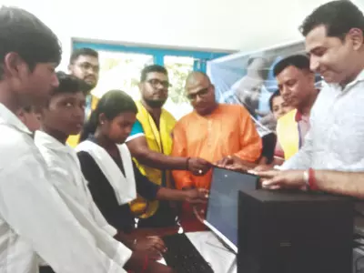 Olchiki medium school in Old Malda gets computers on Teachers’ Day Olchiki medium school in Old Malda gets computers on Teachers’ Day