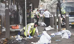 At least six people killed in shooting at Jerusalem bus stop At least six people killed in shooting at Jerusalem bus stop