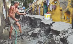 Families torn between camps, wrecked homes