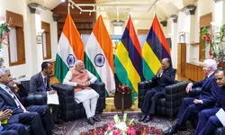 Mauritius PM arrives in Mumbai Mauritius PM arrives in Mumbai