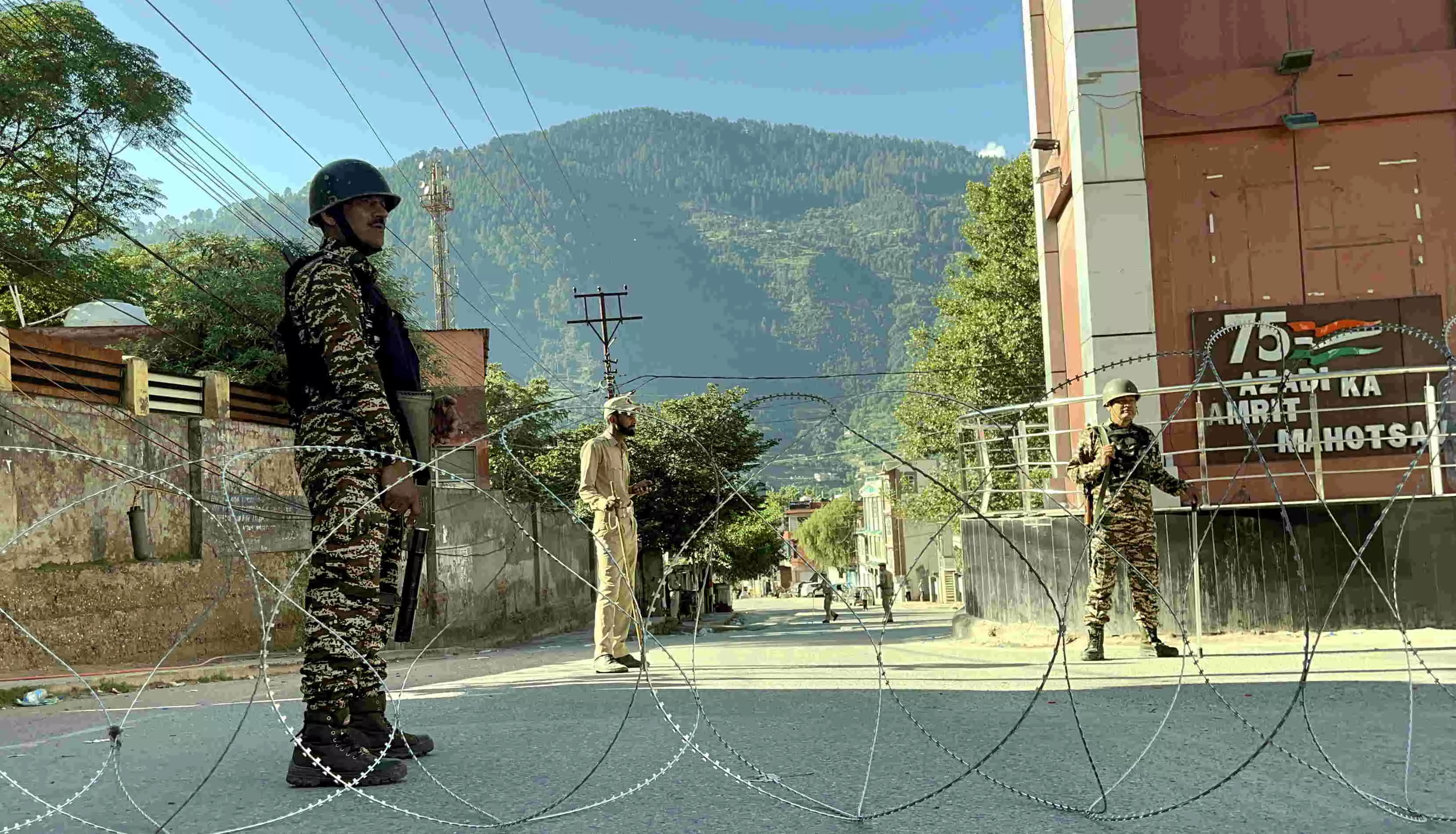 Doda remains tense, additional security forces deployed in sensitive areas Doda remains tense, additional security forces deployed in sensitive areas