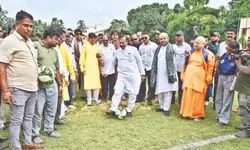 TMC, BJP launch football tourneys invoking Swami Vivekananda