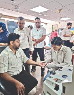 NDMC, Illness to Wellness foundation host free preventive health screening