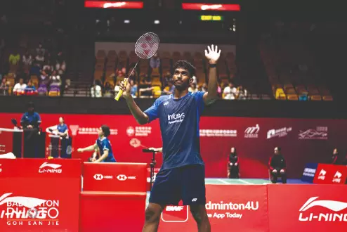 Ayush takes Naraoka scalp to enter last-8