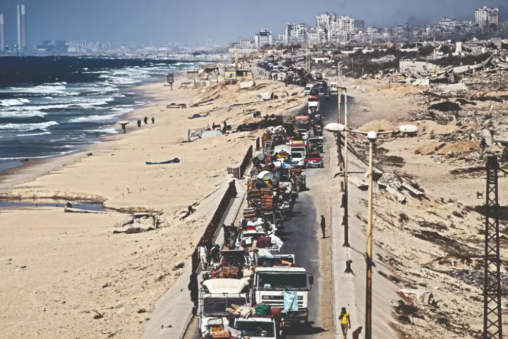 Palestinians face new dilemma as Israeli forces advance in Gaza