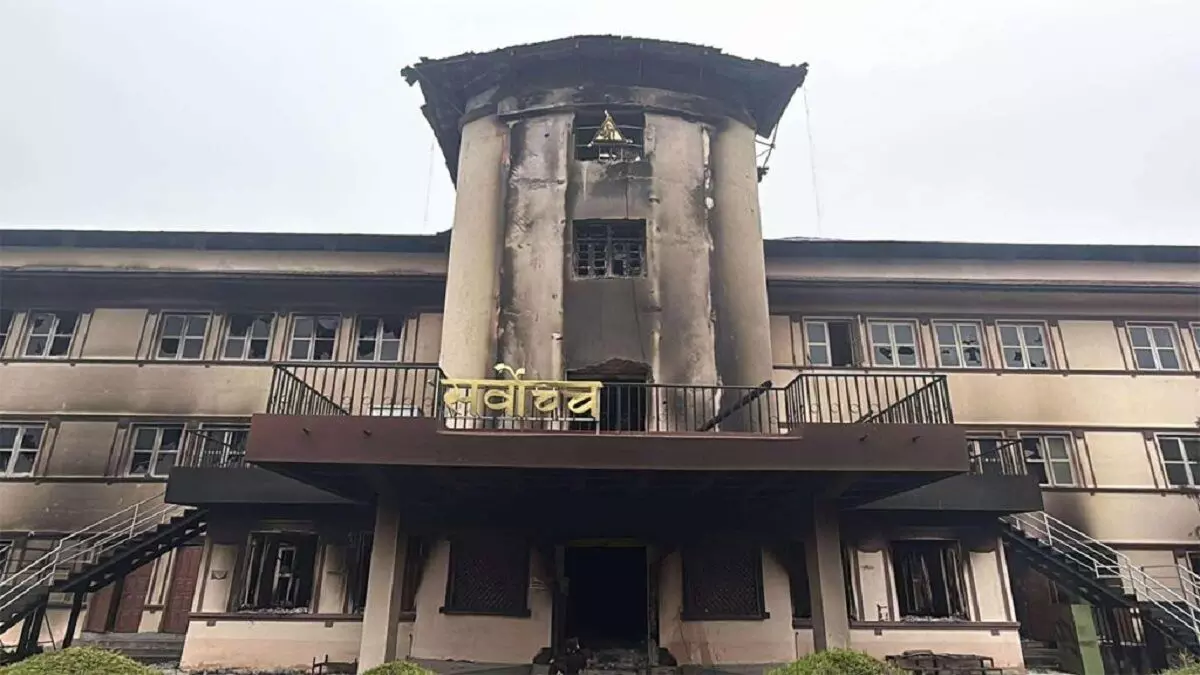 Important judicial records nearly destroyed in student-led protests: Nepal Supreme Court