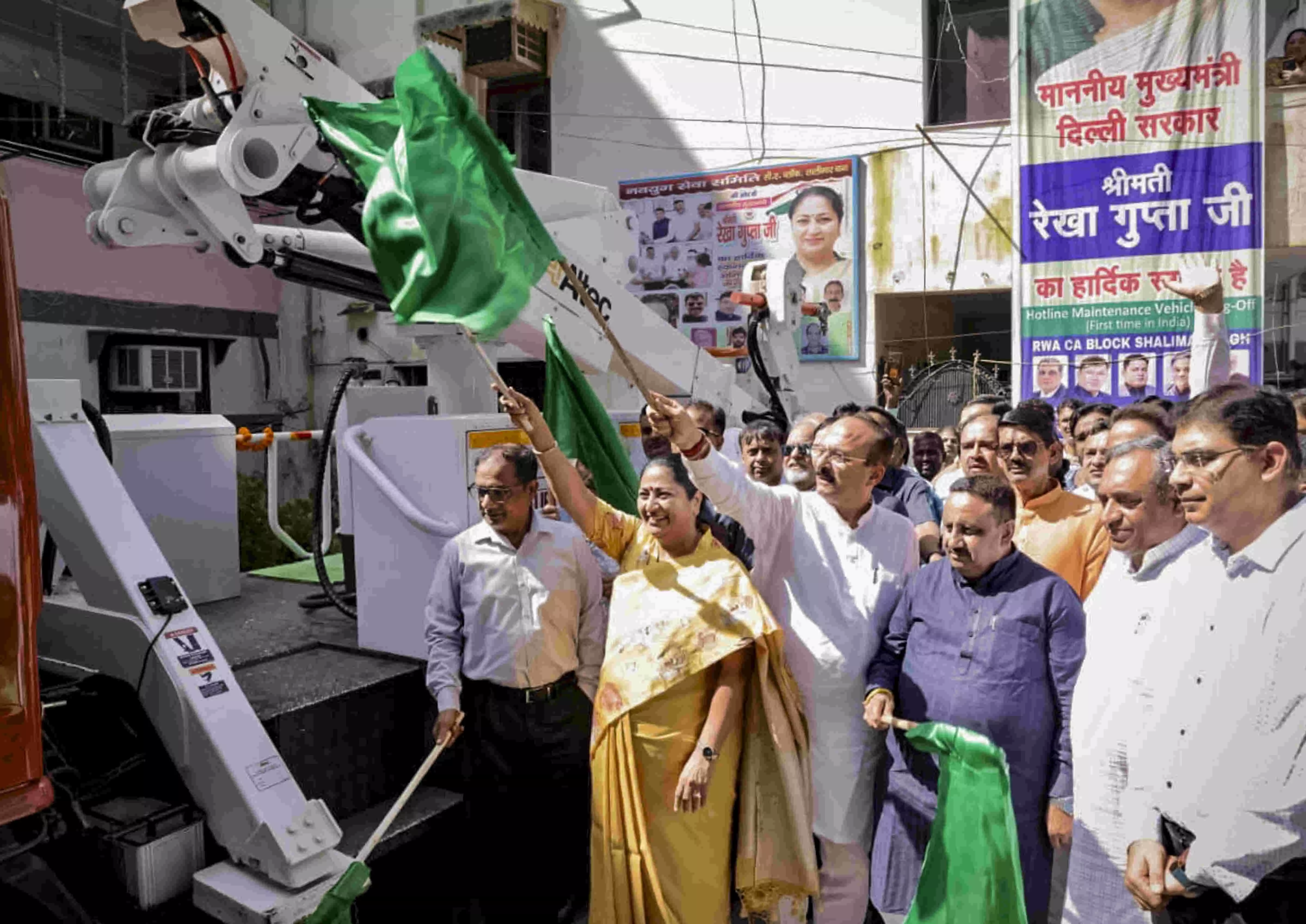 Delhi CM launches first hotline maintenance vehicle to ensure electrical repairs without outages