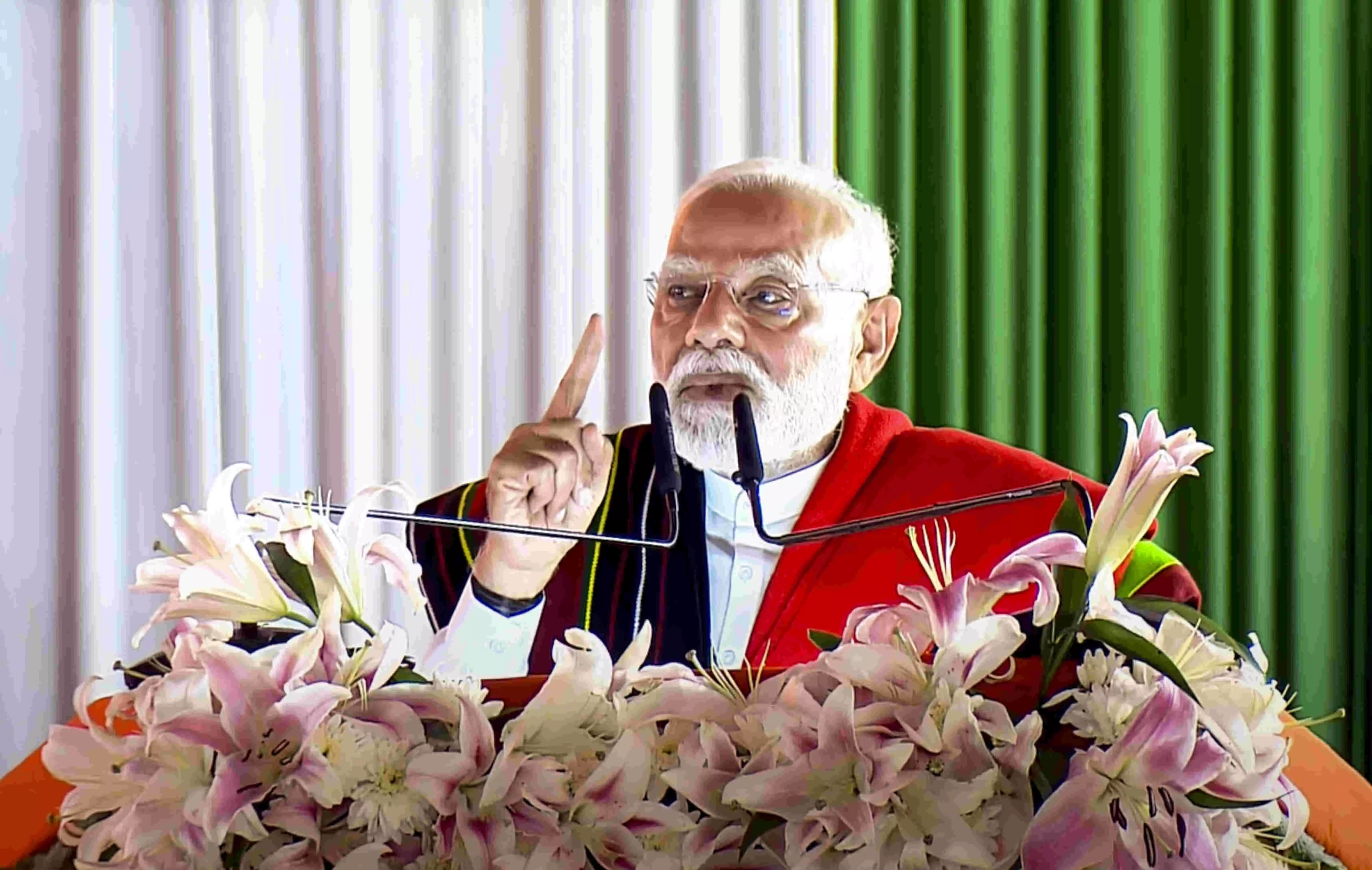 Northeast suffered heavily due to vote bank politics, now countrys growth engine: Modi Northeast suffered heavily due to vote bank politics, now countrys growth engine: Modi