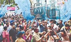 City pujas focus on ‘Mahalaya’, spread message against caste-based dogmas City pujas focus on ‘Mahalaya’, spread message against caste-based dogmas