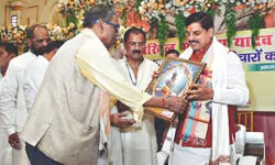 Ahead of Bihar polls, MP CM attends Yadav Mahasabha gathering in Patna Ahead of Bihar polls, MP CM attends Yadav Mahasabha gathering in Patna
