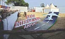Noida Int’l Airport: Rs 200 crore land reclaimed in anti-encroachment drive