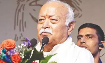 Will bring back those that once split from us: RSS chief Will bring back those that once split from us: RSS chief