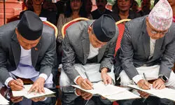 Nepal: 3 ministers inducted by new caretaker PM Karki sworn in Nepal: 3 ministers inducted by new caretaker PM Karki sworn in