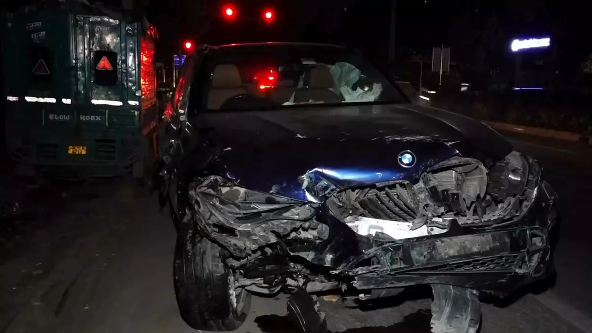 Woman driver of BMW that killed finance ministry official taken into police custody