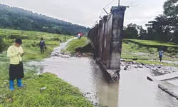 Jiti Tea Garden: 32 rescued after floodwaters breach embankment Jiti Tea Garden: 32 rescued after floodwaters breach embankment