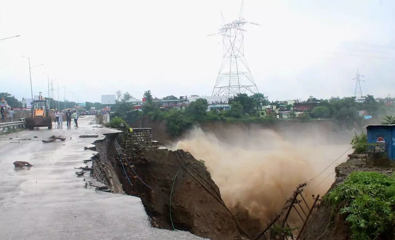 Heavy overnight rain wreaks havoc in Dehradun, neighbouring areas; CM visits affected places