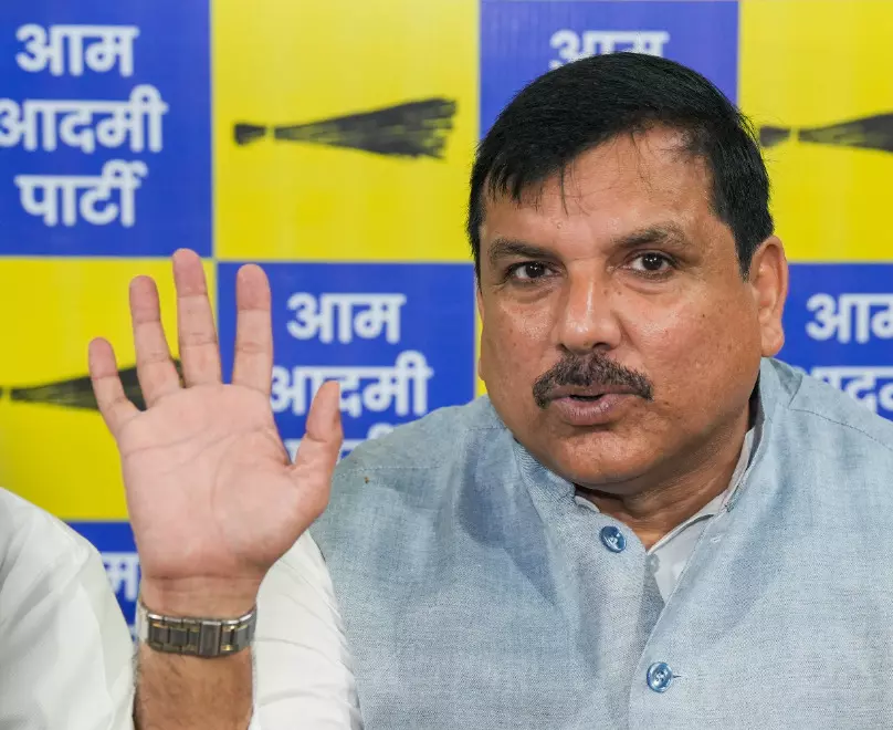 4,271 voters enrolled in single house: AAPs Sanjay Singh claims vote chori in UP