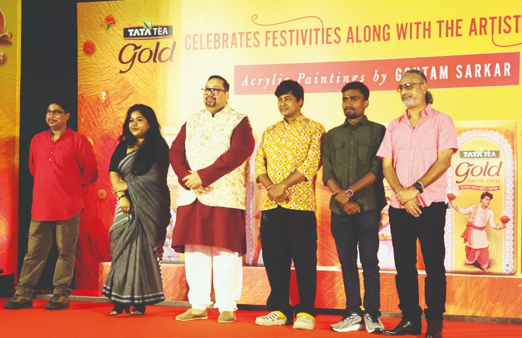 Tata Tea Gold unveils ‘Banglar Shilpi Shojjito Pujo’