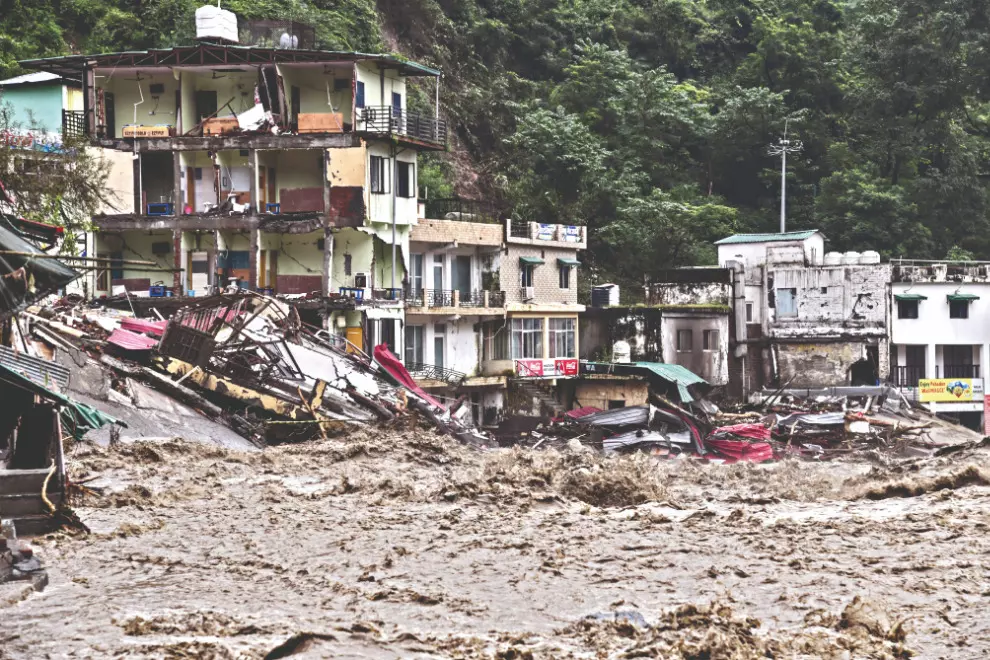 Fresh rains leave trail of destruction in Uttarakhand, Himachal; 18 dead