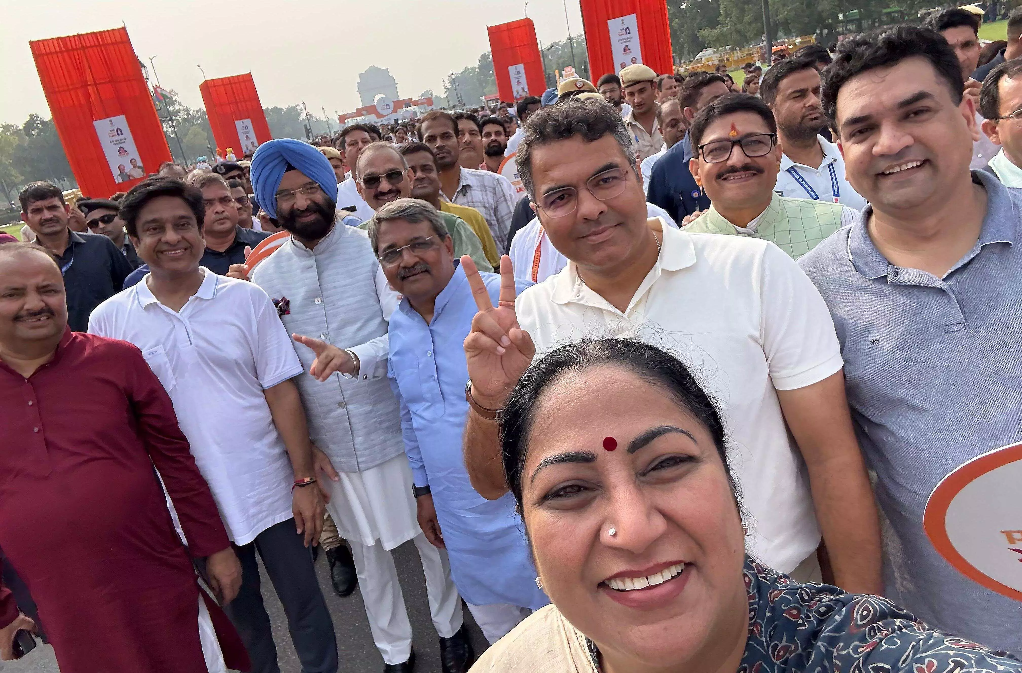 Delhi CM, ministers donate blood at camp on Kartavya Path to mark PM Modis birthday