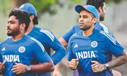 Ready to have a ball with bat