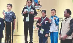 Faridabad kickboxers win four medals at Nationals