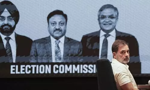 Rahul accuses CEC of shielding vote chors, EC rejects charges as baseless, incorrect