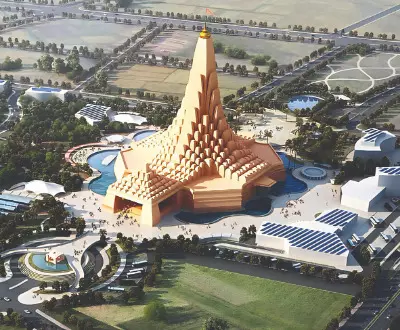 Adani Cement creates world record for largest raft foundation for religious infrastructure