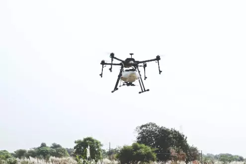 Delhi Mayor unveils drone-based insecticide drive in flood-hit zone