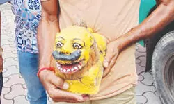 Shikarpur Temple restored as six ancient tiger statues return Shikarpur Temple restored as six ancient tiger statues return