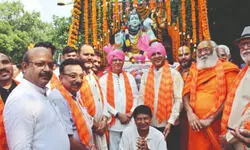 Silver jubilee Asthi Visarjan Yatra begins
