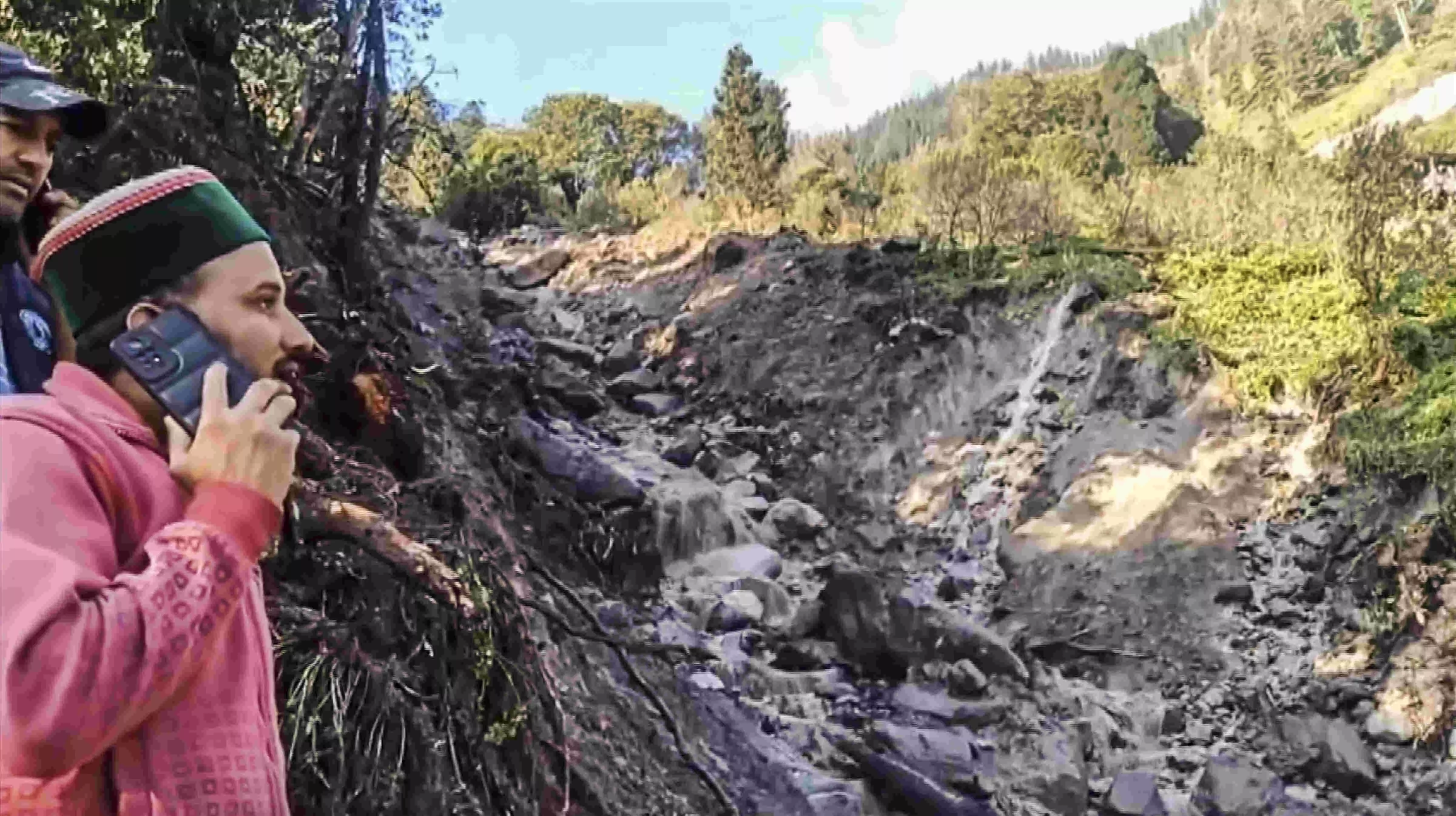 Cloudburst triggers massive destruction in Himachal’s Kinnaur, vehicles swept away