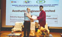 Tapping capital markets: State govt felicitates 19 SMEs Tapping capital markets: State govt felicitates 19 SMEs