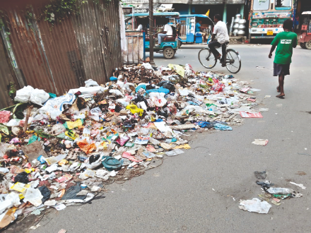 Durga Puja looms as Raiganj residents face rising garbage