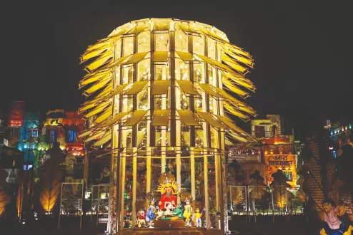 From childhood tales to AI: North Kolkata pujas push creative boundaries From childhood tales to AI: North Kolkata pujas push creative boundaries