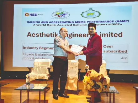 Tapping capital markets: State govt felicitates 19 SMEs Tapping capital markets: State govt felicitates 19 SMEs