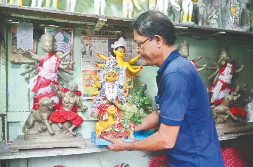 Crafted in Bengal, worshipped worldwide Crafted in Bengal, worshipped worldwide