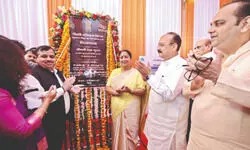 Rekha Gupta lays foundation stone of multi-level e-bus depot at Hari Nagar