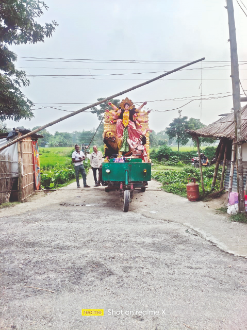 Hili: Restrictions cast shadow over participation of B’deshi devotees in Durga Puja celebrations Hili: Restrictions cast shadow over participation of B’deshi devotees in Durga Puja celebrations