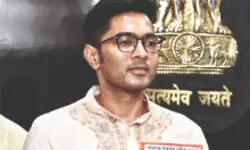 Abhishek inaugurates Diamond Harbour Police Puja guide map Abhishek inaugurates Diamond Harbour Police Puja guide map