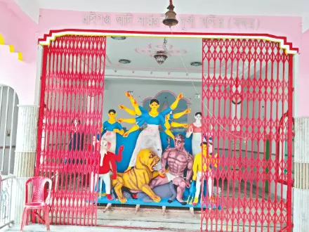 Raiganj: Steeped in tradition, Bandar Adi Durga Puja draws thousands of devotees