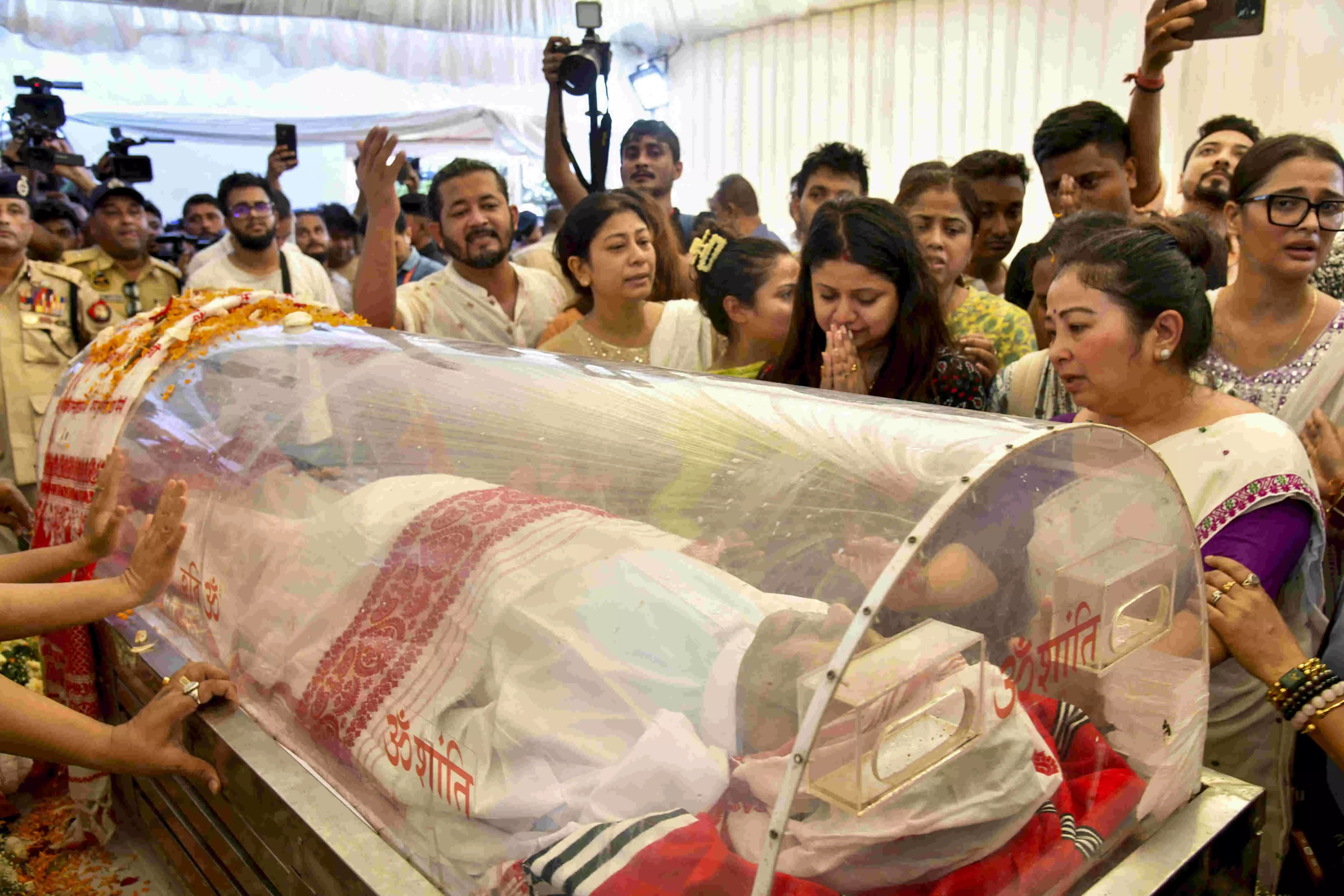 Zubeen Gargs second autopsy completed, final journey to cremation ground begins