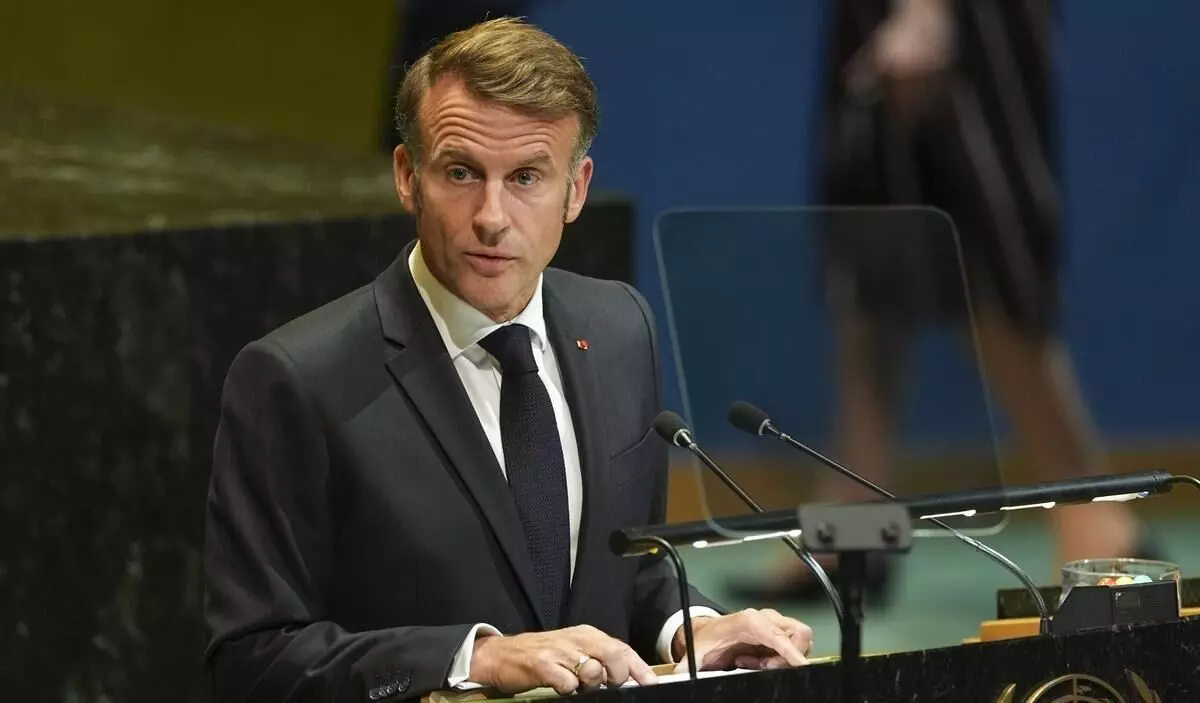 France recognises Palestinian statehood at UN meeting to revive peace efforts