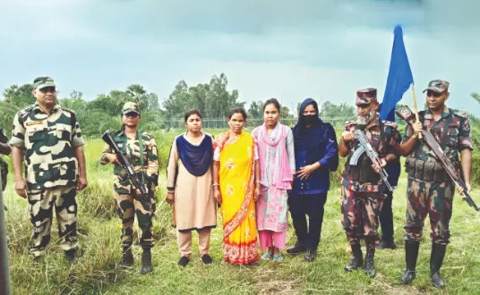 Inadvertent border crossing: BSF reunites girl with kin