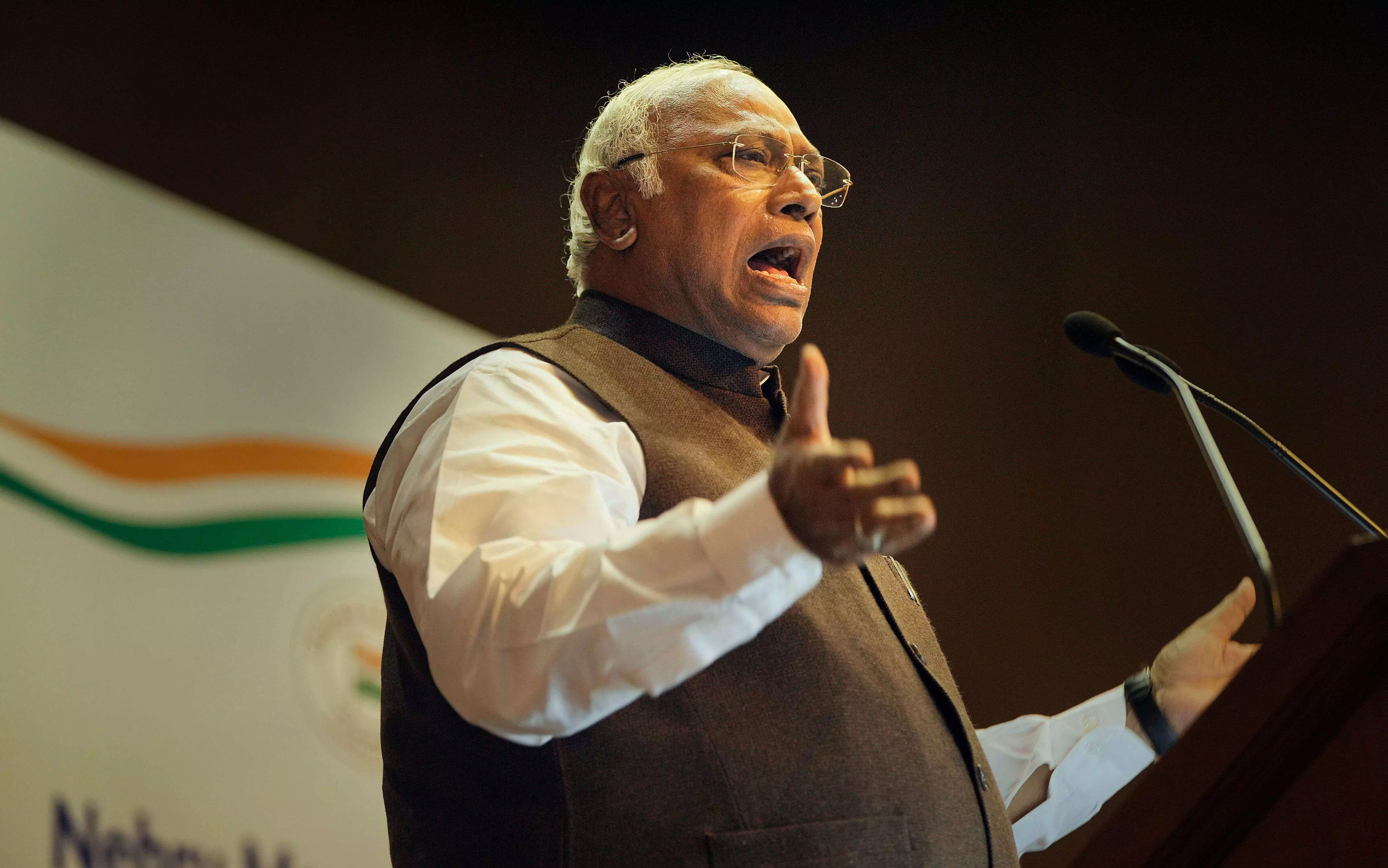 Very friends whom PM boasts about as my friends putting India in numerous troubles: Kharge