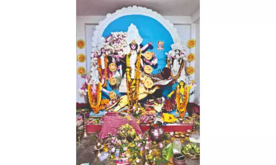 Balurghat family’s 115-yr-old Puja continues gun-firing tradition