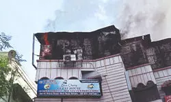 Fire breaks out at guest house on PA Shah Road, no injuries Fire breaks out at guest house on PA Shah Road, no injuries