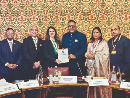 Jindal Global University gets 5-Stars in Global QS Stars Ratings 2025 at House of Lords, London